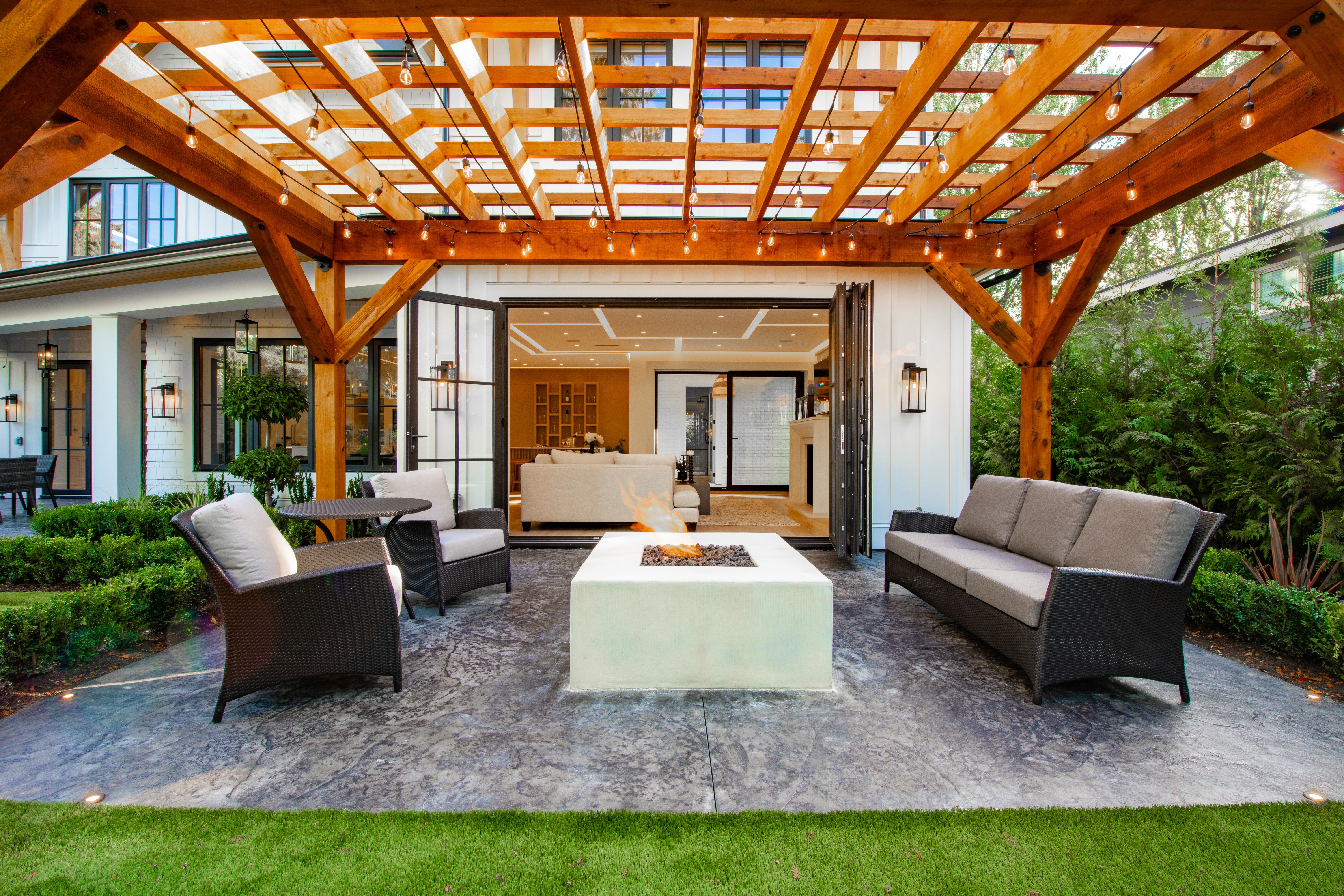 Concrete patio installation in Phoenix